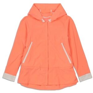 Lululemon Sun Showers Jacket
Grapefruit / White